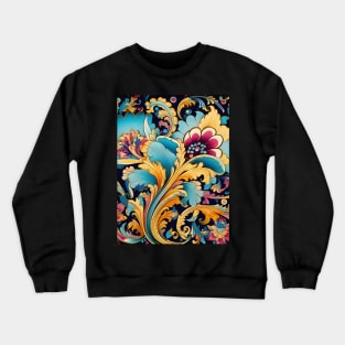 Ottoman Splendor Unveiled: Tiles, Ceramics, and Vibrant Artistry Crewneck Sweatshirt